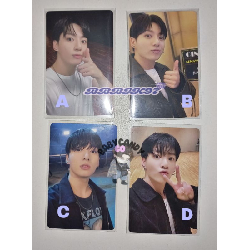 READY STOCK[BOOKED] PHOTOCARD JUNGKOOK GOLDEN LUCKY DRAW YZY YIZHIYU