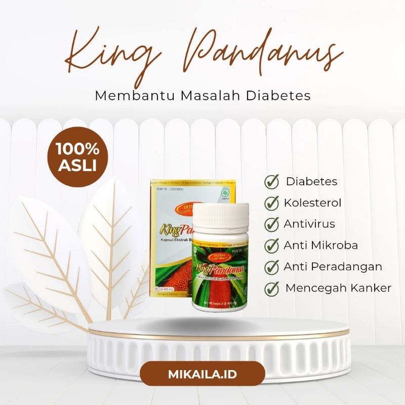 KING PANDANUS|Obat herbal Original | Kapaul Buah Merah Papua asli King Paandanus