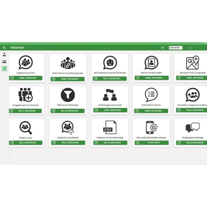 WA SENDER Pro Whatsapp Blaster AUTOSALES LISENSI ORIGINAL LIFETIME WA Blast - Anti Banned