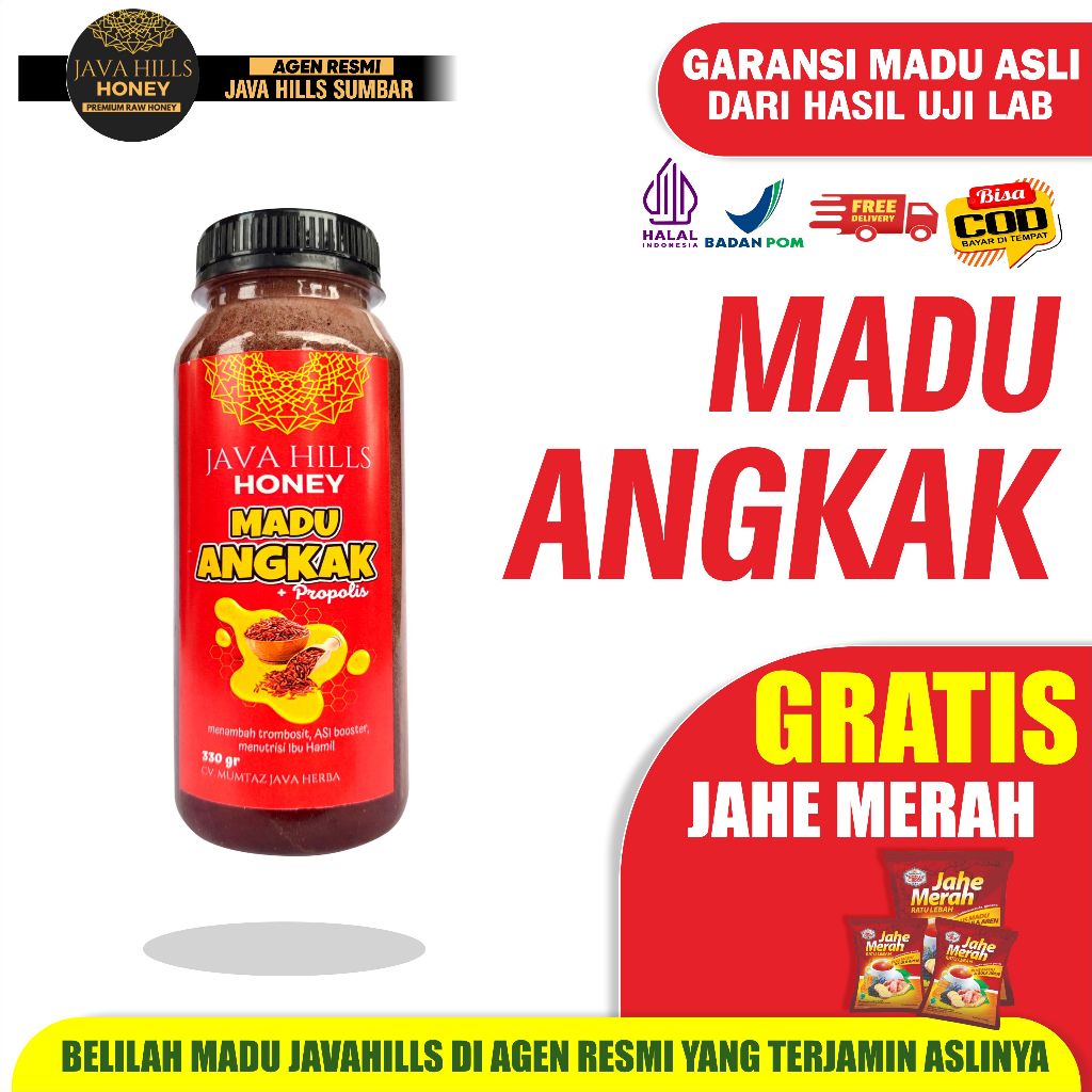 

JAVA HILLS HONEY MADU ANGKAK - 320G (AGEN JAVAHILLS SUMBAR)