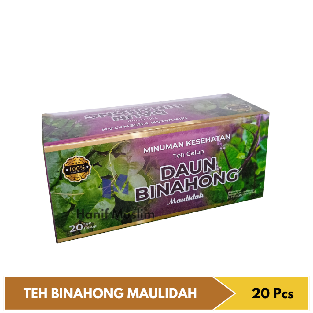 

Teh Celup Daun Binahong Maulidah Mempercepat Penyembuhan Luka - 20 Kantong