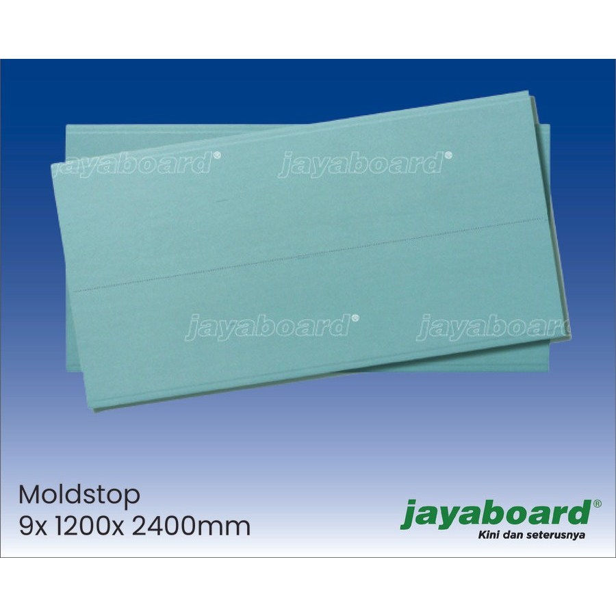 Jayaboard MOLDSTOP 9 mm - Papan Gipsum Jayaboard Anti Jamur