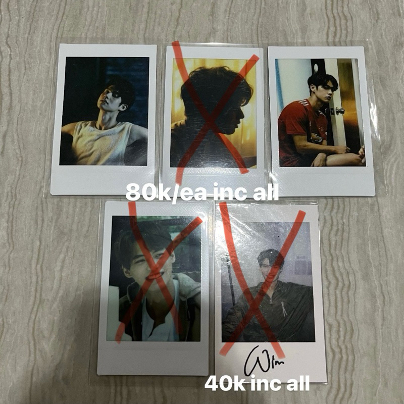 [JNE ONLY]READY POLA POLAROID ASLI OFFICIAL BRIGHT FUTSAL BRIGHTWIN LOST AND FOUND PHOTOBOOK