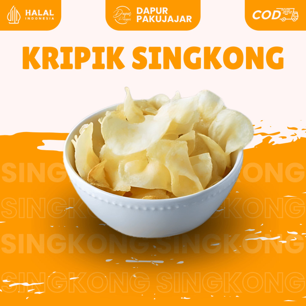 

Kripik Singkong Chips Original - Camilan Terlezat
