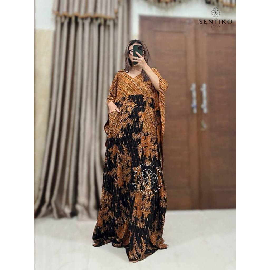 Kaftan Lowo batik jumbo zakia by sentiko batik