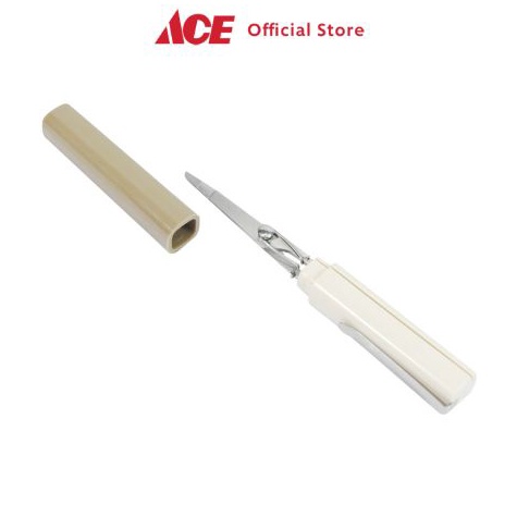 

Sale Oke Ace Odi Gunting Portable Bentuk Pena Cokelat Travel Scissors Alat Pemotong Serbaguna Peralatan Atk
