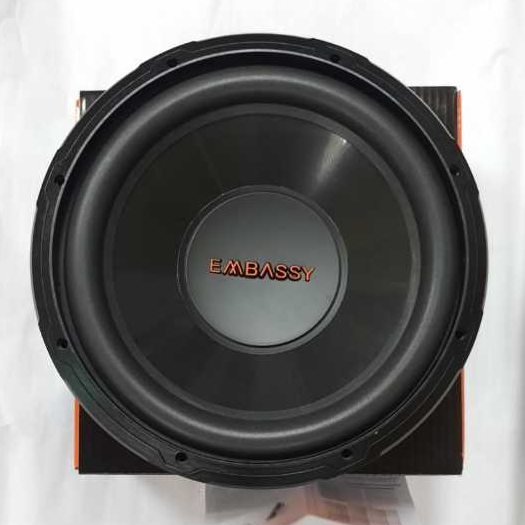 subwoofer embassy 12 inch EM-1289 double coil
