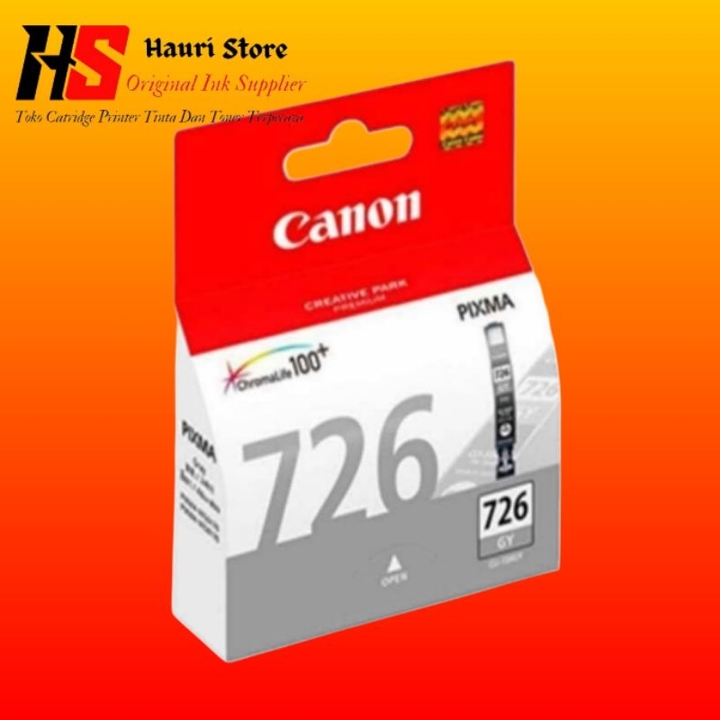 Tinta Catridge Canon Pixma 726 Gray Original