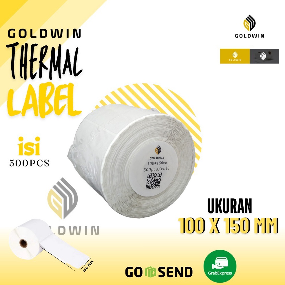 

KODE J3N STICKER KERTAS THERMAL LABEL 1X15 MM A6 5 LEMBAR