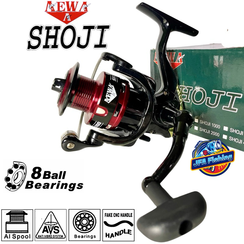 Reel Aewa SHOJI 2000/3000/4000 8BallBearing
