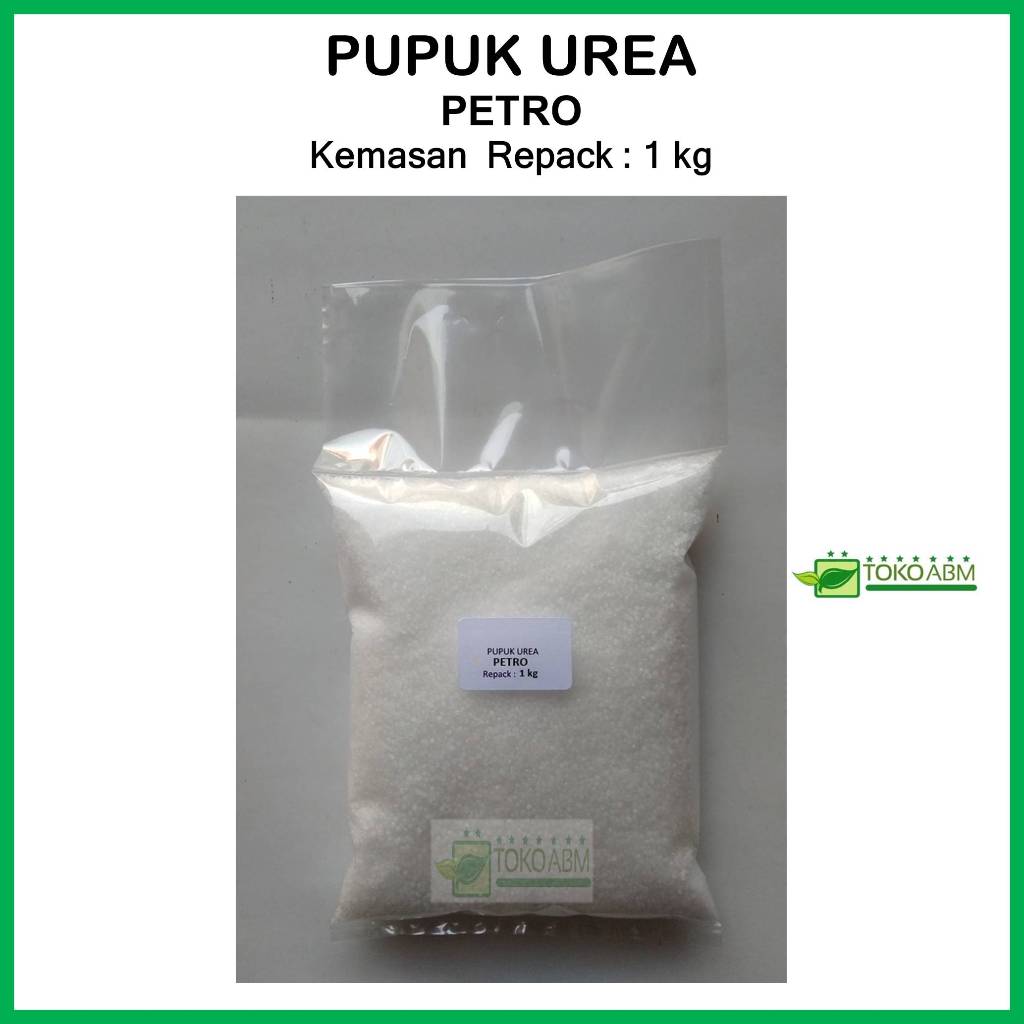 Pupuk  Urea PETRO Non Subsidi  Kemasan Repack Original 1 Kg