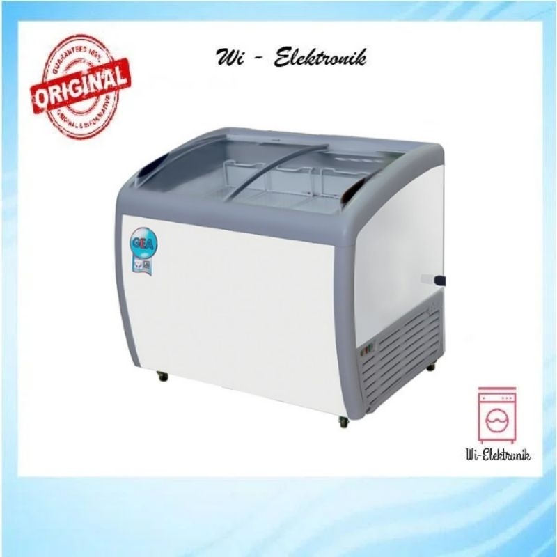 Chest Freezer Sliding Curve 360 Liter GEA SD 360BY Chest Freezer Sliding Curve 360Liter GEA SD 360 S