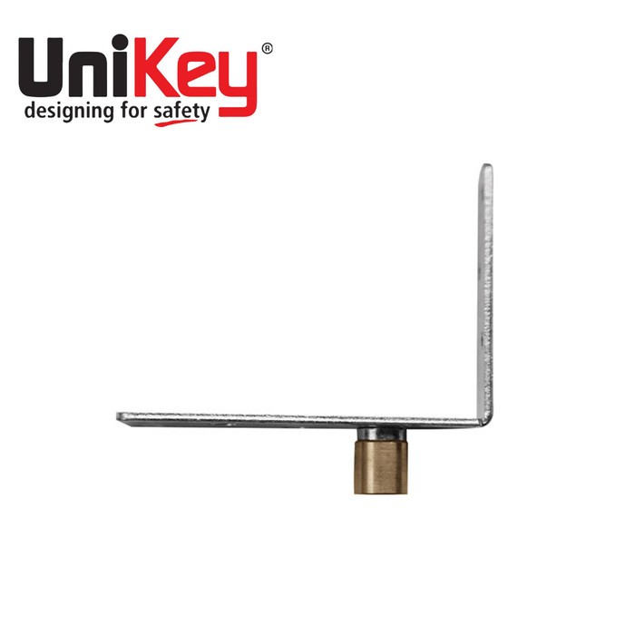 UniKey Sliding Rail System Roda Bawah Lipat Pinggir U80-RD BLP GVN