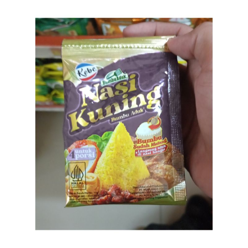 

KOBE BUMBU NASI KUNING ISI 10@15GR