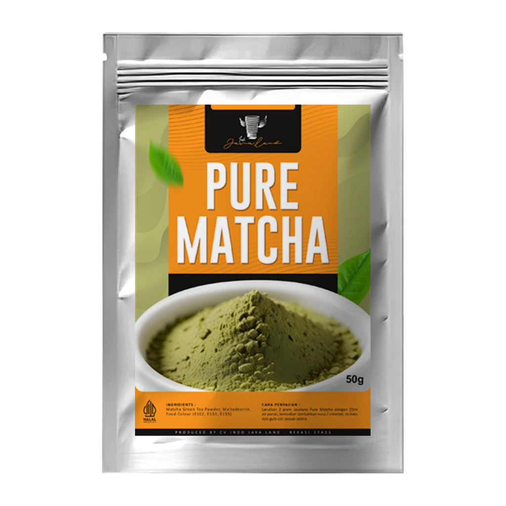 

Pure Matcha 50 gram Powder Minuman Bubuk Drink JAVALAND