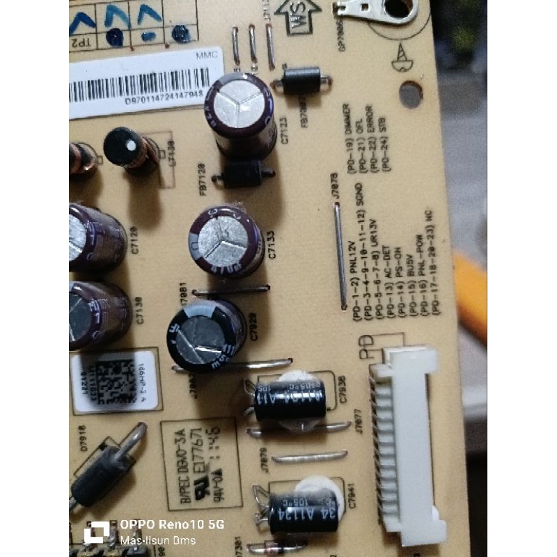 PSU REGULATOR POWER SUPPLY TV LED SHARP LC-60LE630M LC60LE630M LC 60LE630M 60LE631 M