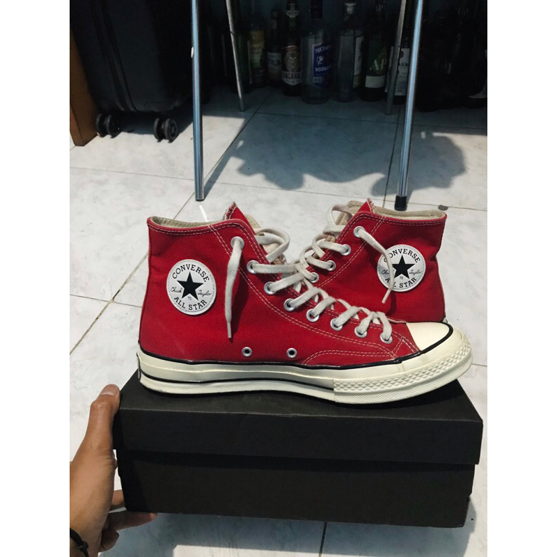 Converse 70s Hi Enamel Red