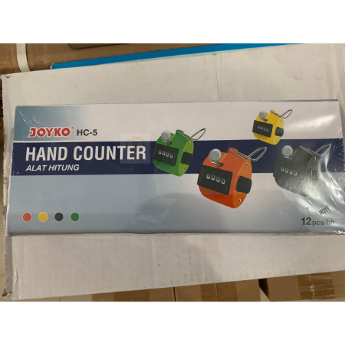 

(1 LUSIN / 12 PCS) Hand Counter Alat Hitung Joyko HC-5
