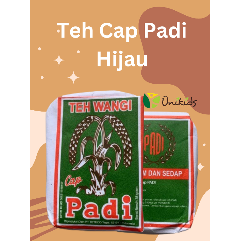 

[PROMO] !!! Teh Padi Hijau 10 x 40 gram