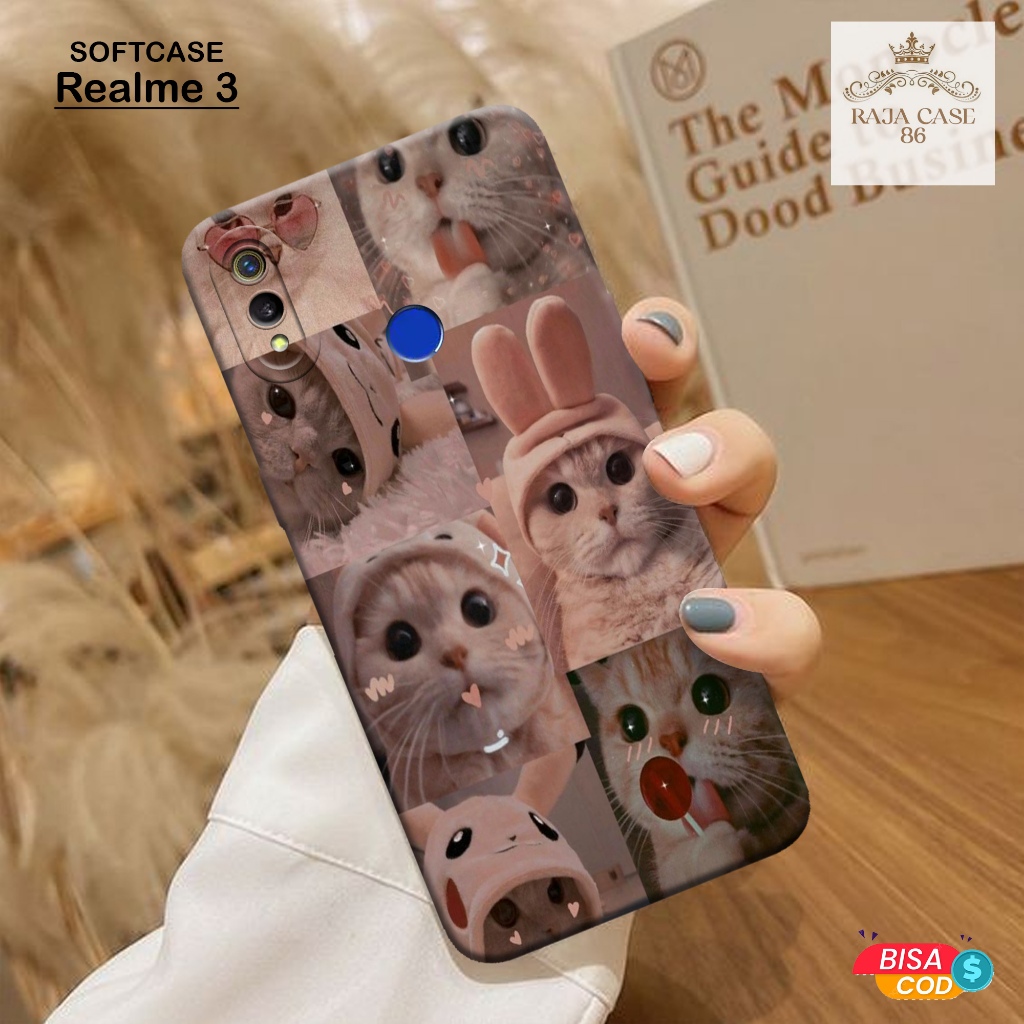 Case Realme 3 - Casing Realme 3- Motif case aesthetic- Realme - Softcase Realme 3 Pelindung Hp Akses