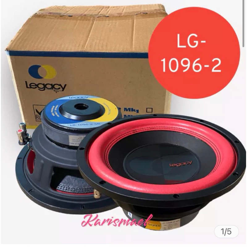 speaker legacy 10 Inch Subwoofer Legacy Double Coil LG 1096 -2 MK1
