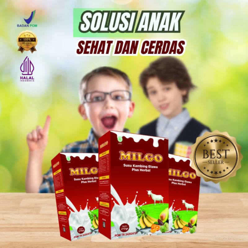 

SUSU MILGO SOLUSI UNTUK ANAK SEHAT DAN CERDAS