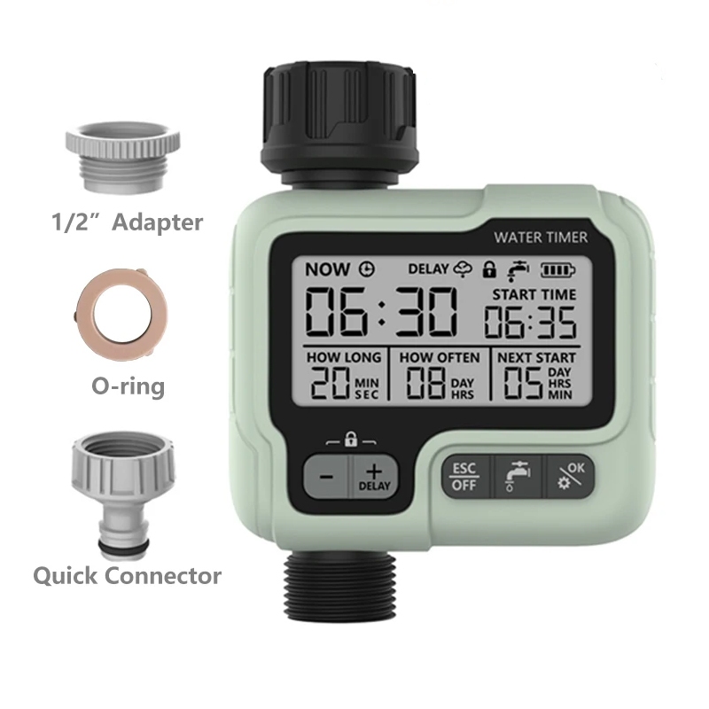 Timer Irigasi Taman Digital Type 3 - Timer Penyiraman Taman Digital - Timer Keran Digital - Timer Ta