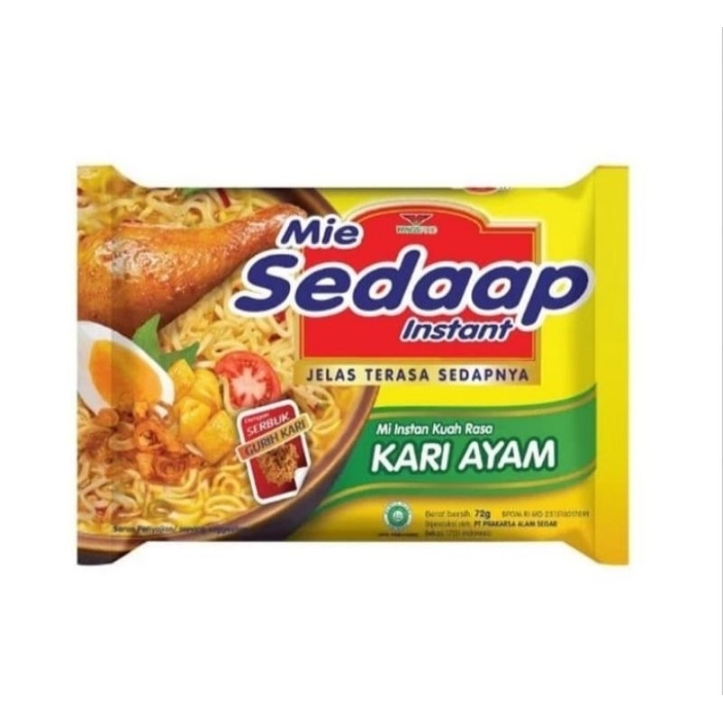 

SEDAAP MIE INSTANT KARI AYAM 72GR
