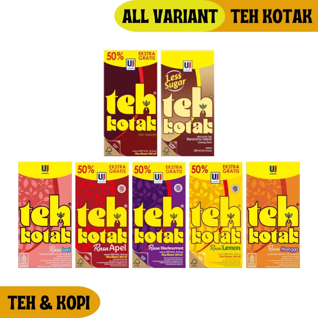 

Teh Kotak Minuman Teh dalam Kotak All Variant