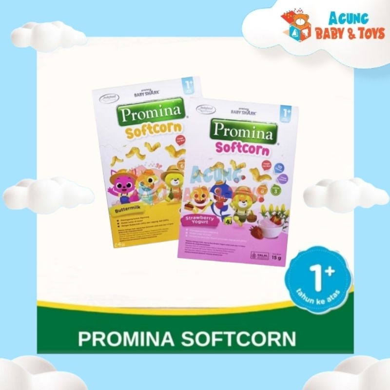 Promina softcorn snack baby 1+ tahun keatas 15g