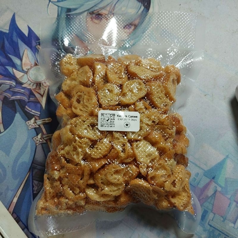 

Kripik Cakwe 100gr Toping Bubur UMKM Restoran Hotel