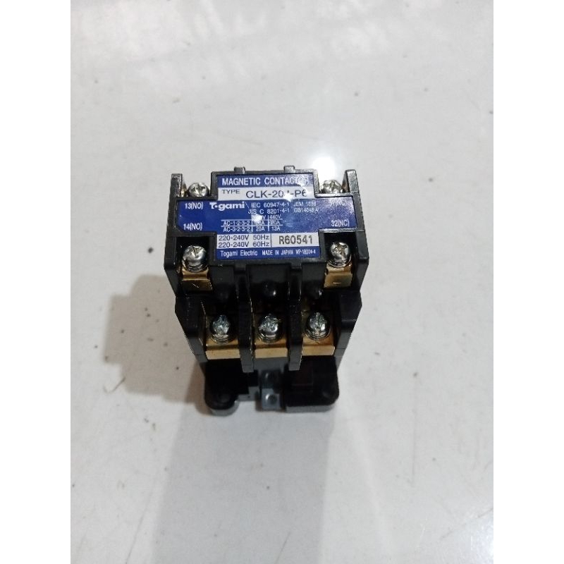 Contactor AC Daikin 2 pk Clk-20j-p6 original