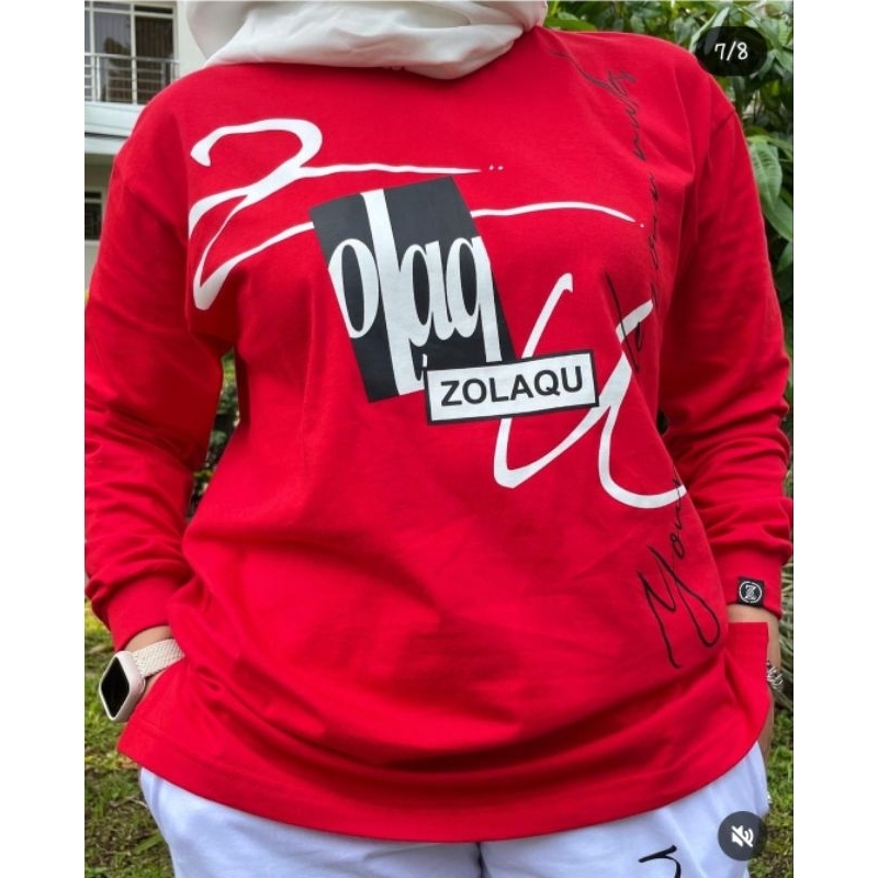 atasan zolaqu/kaos zolaqu/baju kemerdekaan/kaos merah putih