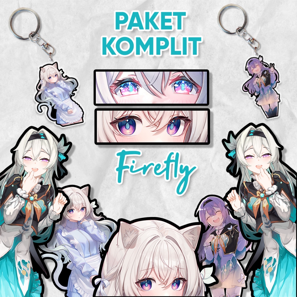 

Paket Komplit Firefly Honkai Star Rail / Stiker waterproof