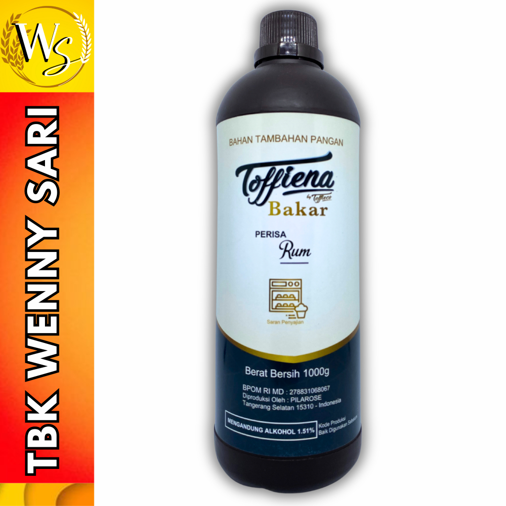 

Perisa RUM BAKAR TOFFIENA 1 Liter