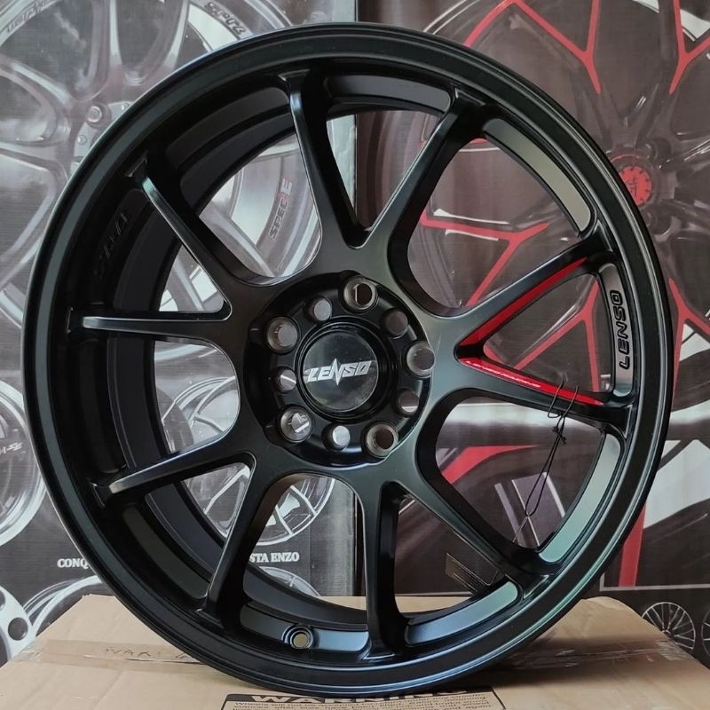 velg mobil ring 17 95G ORIGINAL LENSO THAILAND ORI racing mobil R17 Ertiga Xl7 Juke Innova Reborn Ve