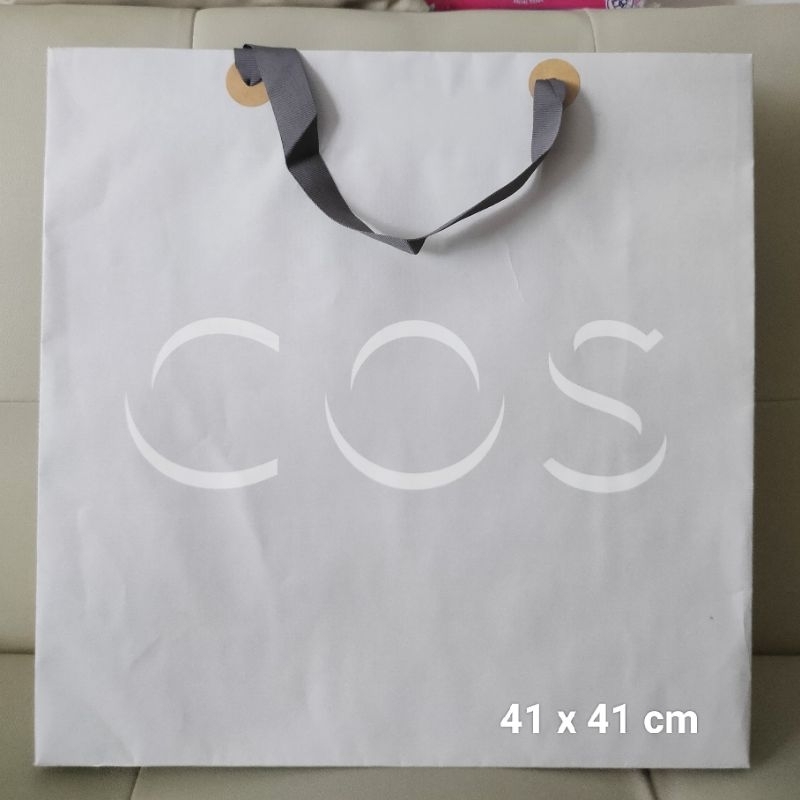 paperbag cos large original / paper bag cos asli