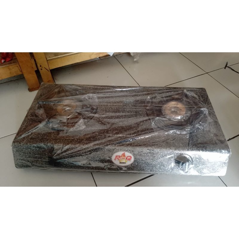 KOMPOR 2 TUNGKU REKONDISI RQ / KOMPOR 2 TUNGKU HITAM / KOMPOR 2 TUNGKU TULTUL/KOMPOR MURAH KOMPOR