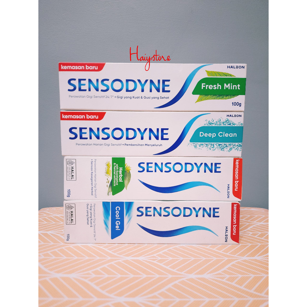 HS // Sensodyne 100gr // Sensodyne Sensitif 100gr // Sensodyne Fresh Mint