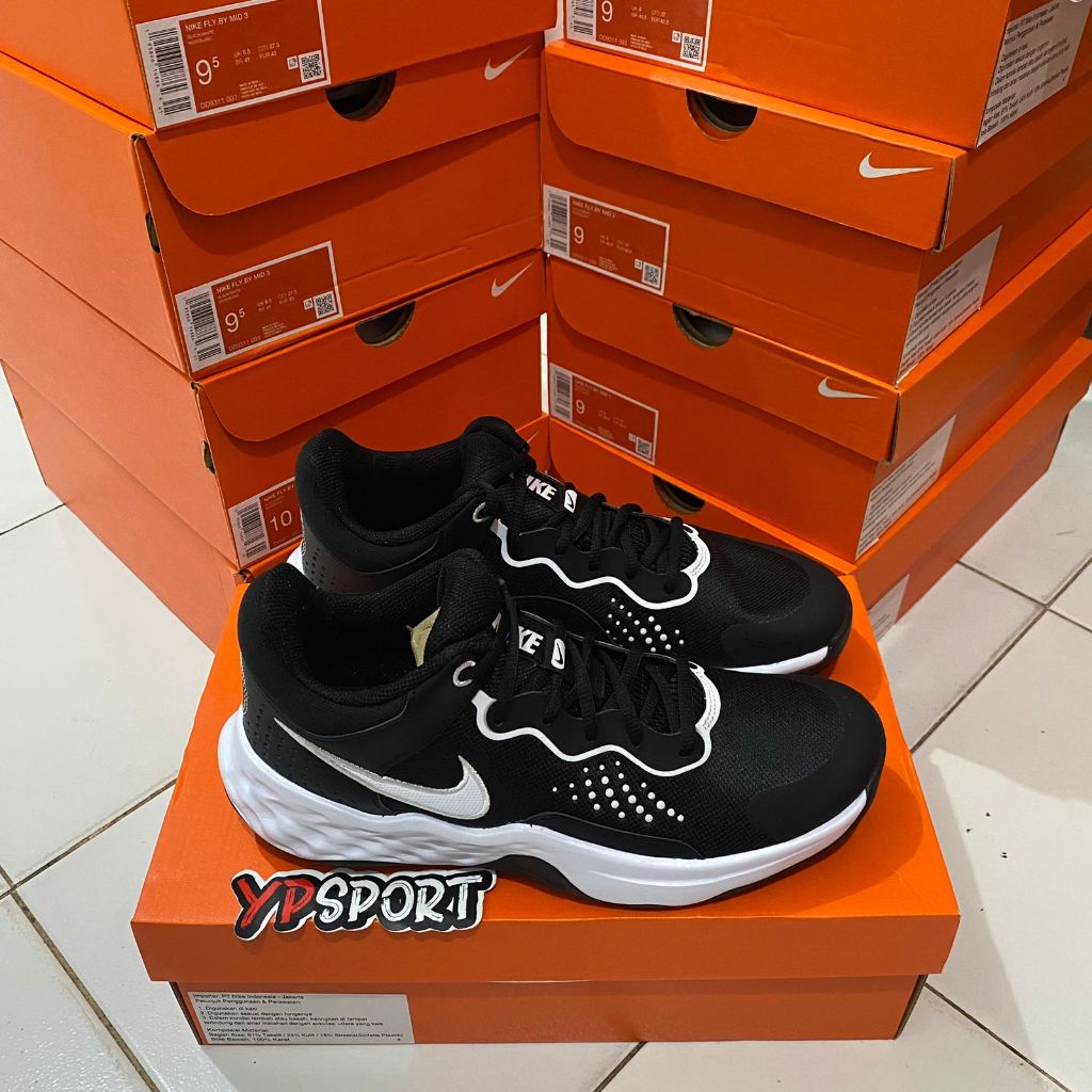 big sale sepatu basket nike fly by mid 3 black white dd9311 003 original bnib