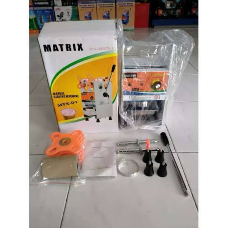 Mesin Cup Sealer Matrix D1 22Oz Jumbo MTX-D1 Matrix ET-D1 Jumbo 22oz Mesin Press Gelas Matrix D1