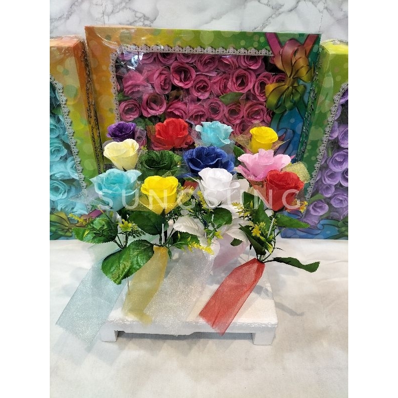 Bunga Telur / Bunga Pernikahan / Bunga Pahar / Pokok Telur [50 Tangkai 1 Kotak] (1854)