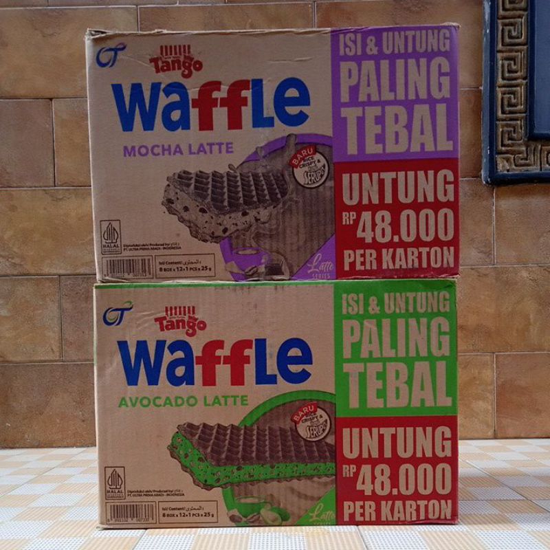 

WAFFLE TANGO Het 2000an 1 pak isi 12+1 pcs