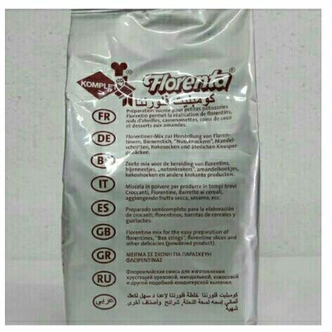 

Florenta 500 gr / Tepung Florentin Cookies