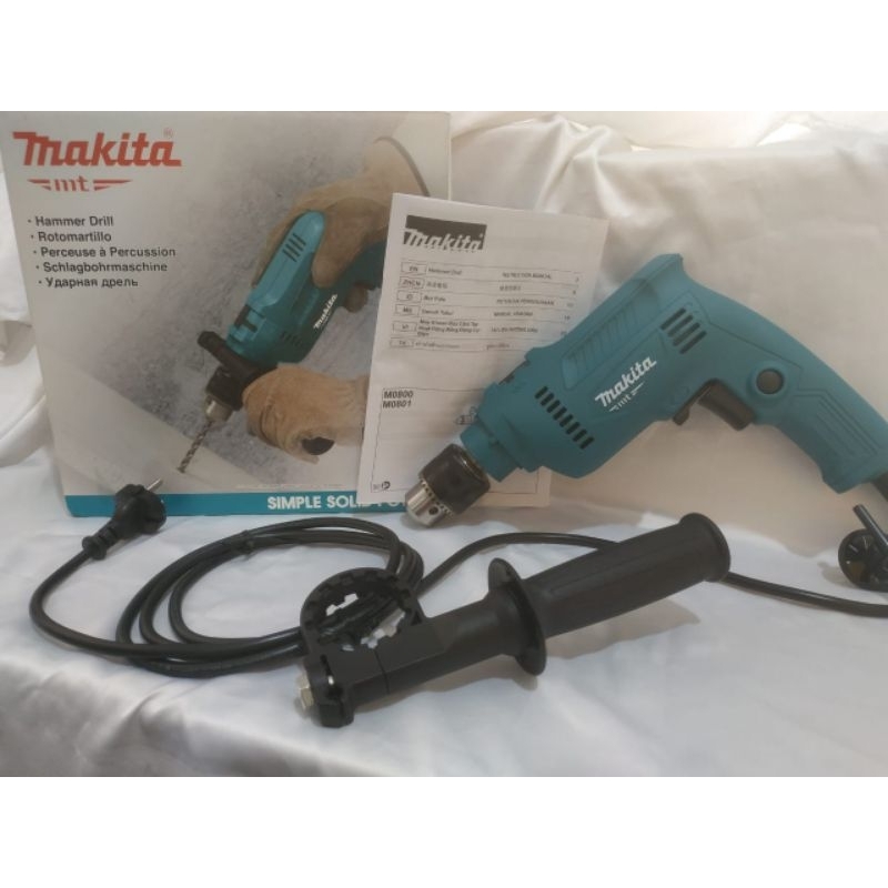 MESIN BOR MAKITA M0801B BOR LISTRIK KAYU BESI BETON power