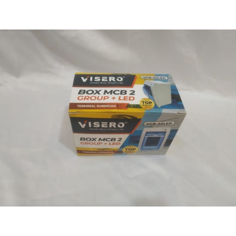 BOX MCB 2 GROUP +TUTUP VISERO /FAUSE