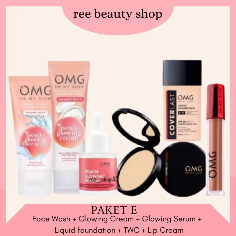 OMG Oh My Glow Paket Make Up | OMG Paket Seserahan Make Up