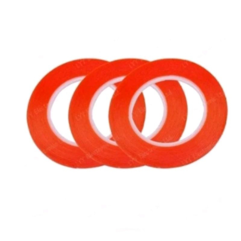 

DOUBLE TAPE MERAH UKURAN 0,3