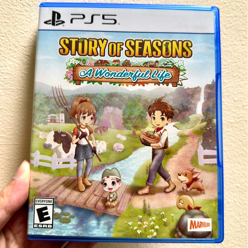 Story of Seasons A Wonderful Life Ps5 Game Playstation Ps 5 Harvest Moon Game original Sony bertani 