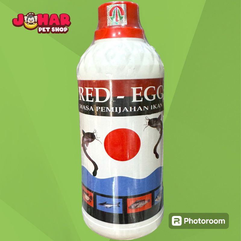 Red egg 500ml multivitamin birahi untuk pemijahan indukan ikan